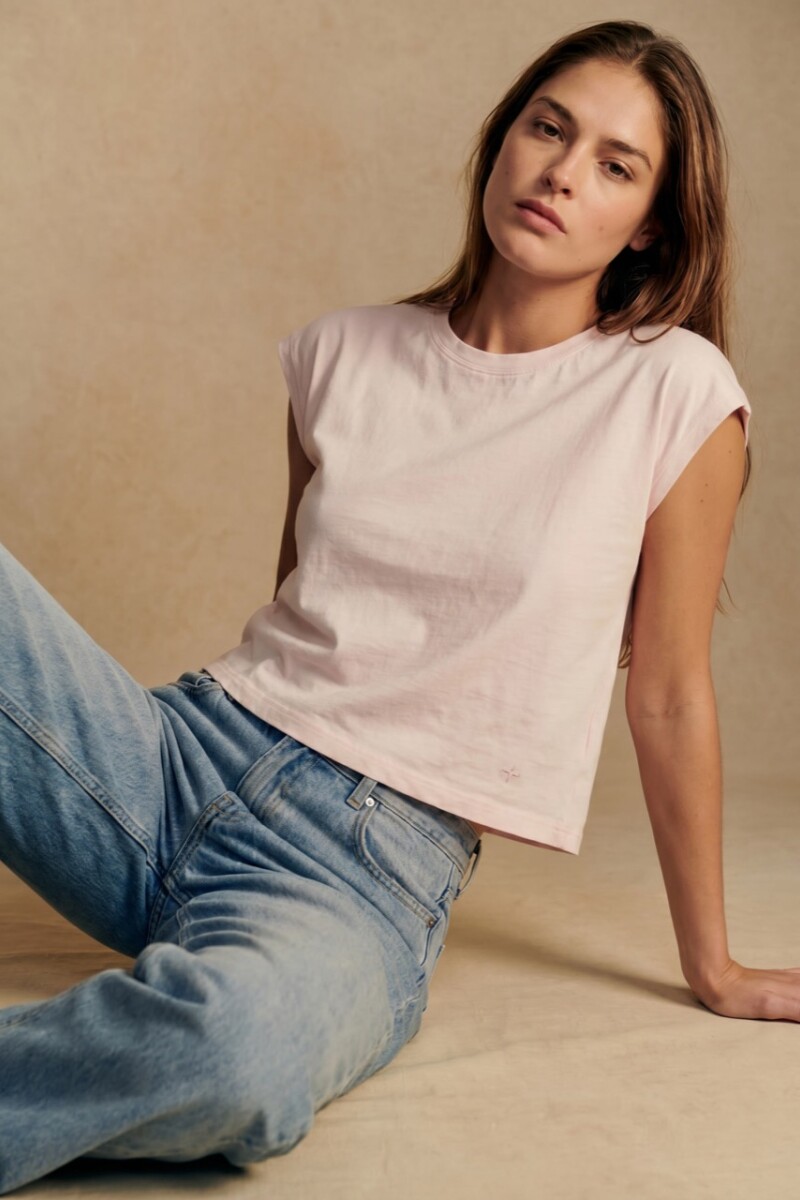 Remera Algodón Rosa