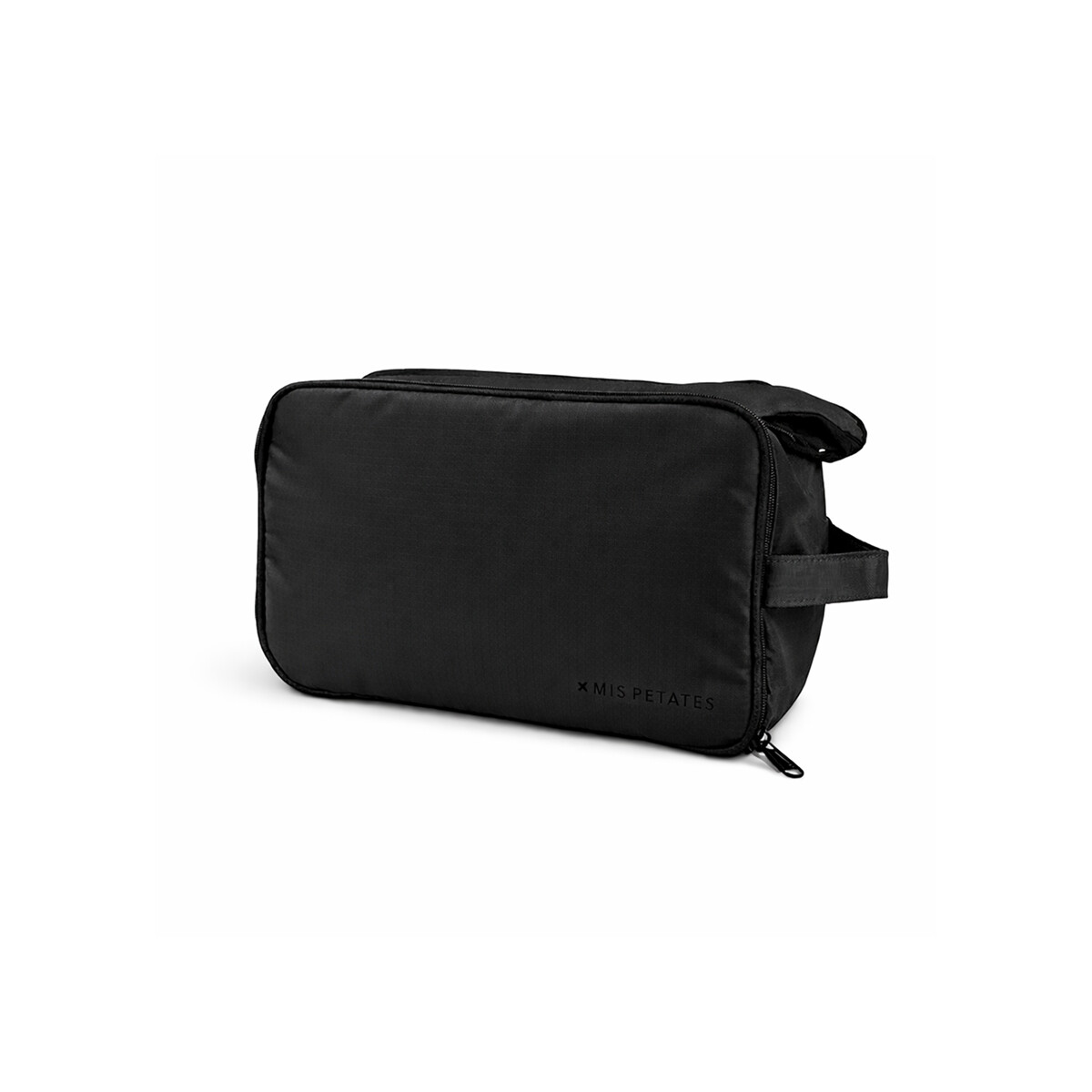 Neceser grande con solapas para viajar negro 