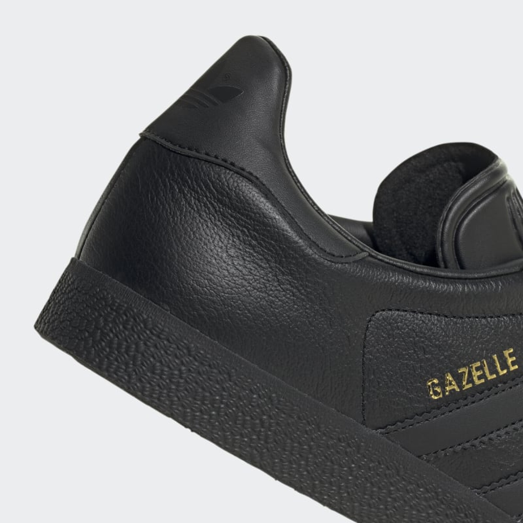 Adidas gazelle cuero negro top