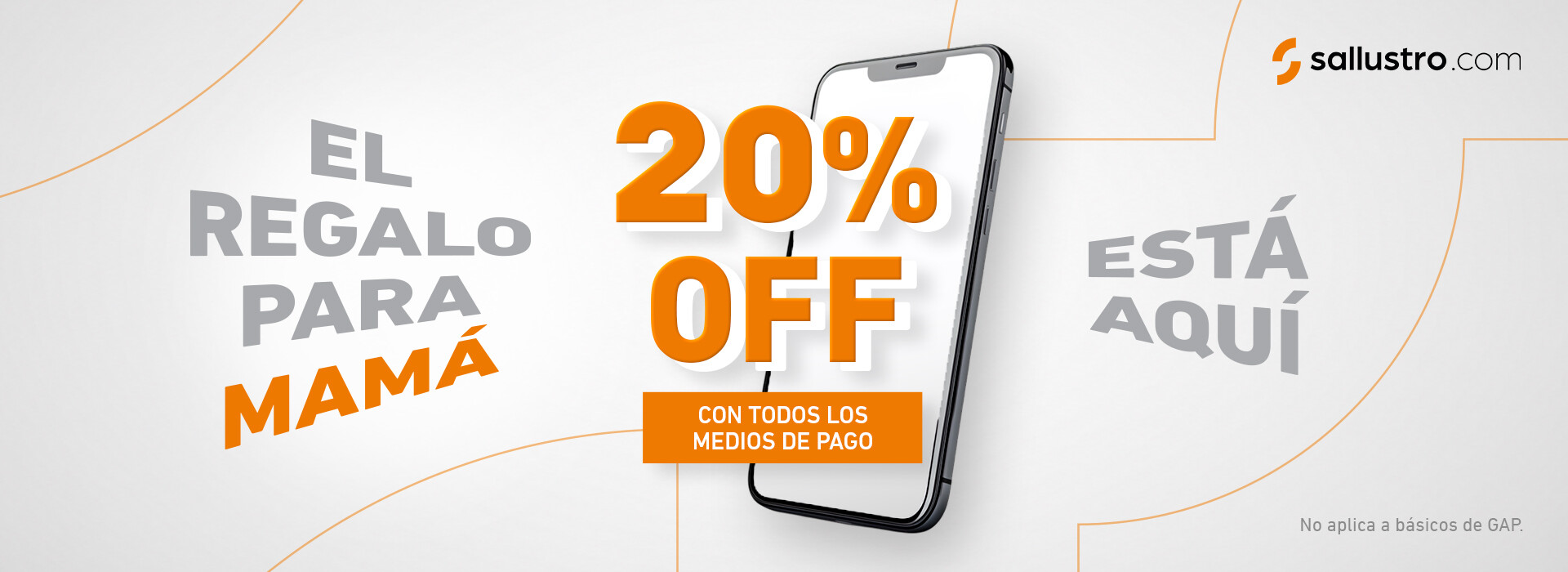 Un regalo para mamá, con 20% OFF ?