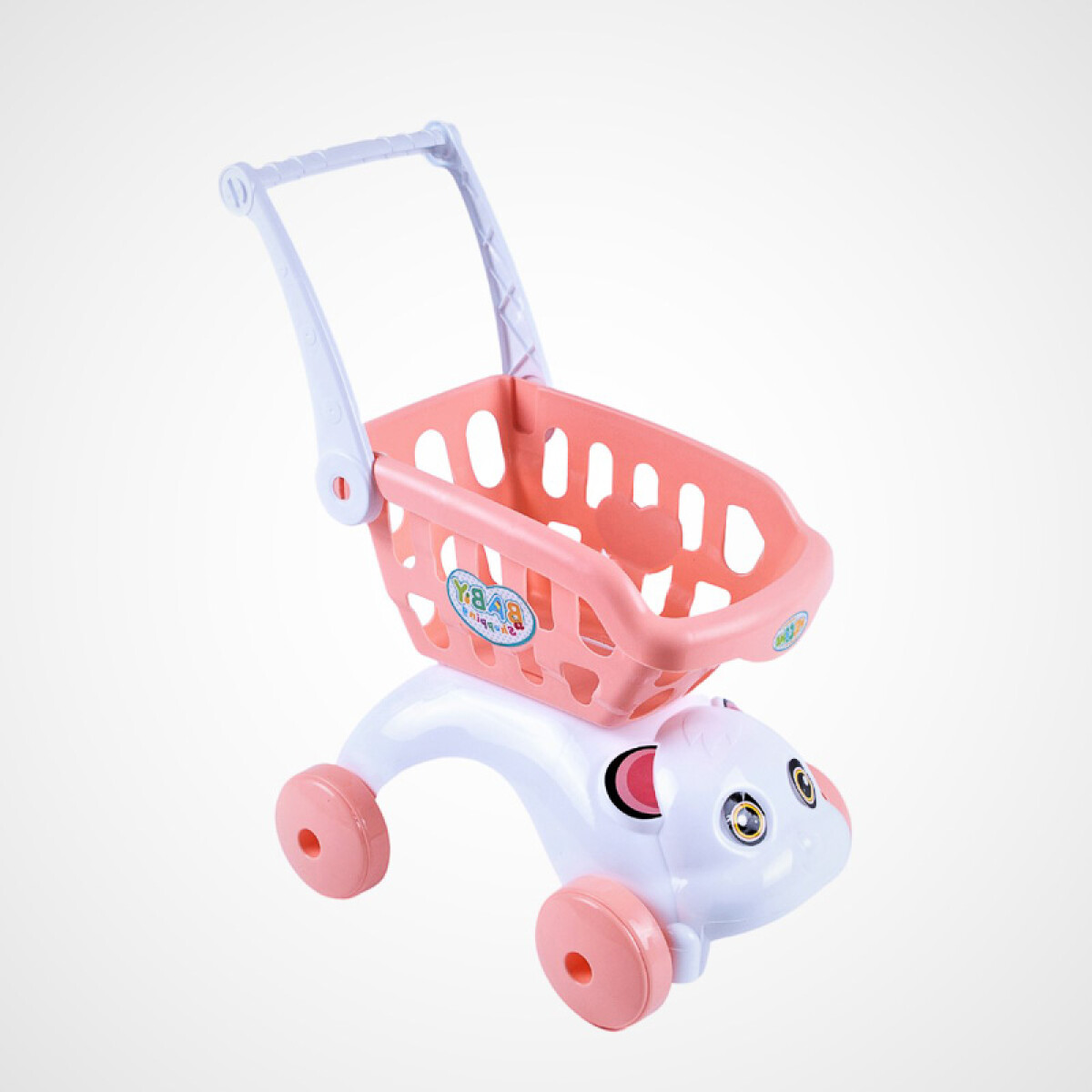 3x2 Carrito para llevar de plastico 50*36*25cm SALMON 