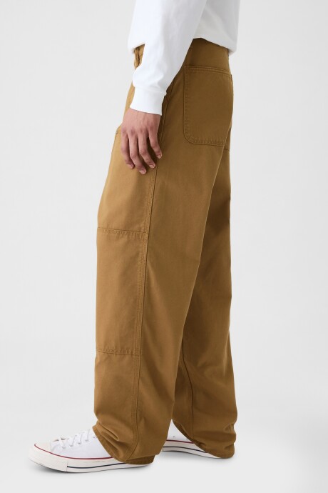 Jean Baggy Utility Hombre Palomino Brown Global