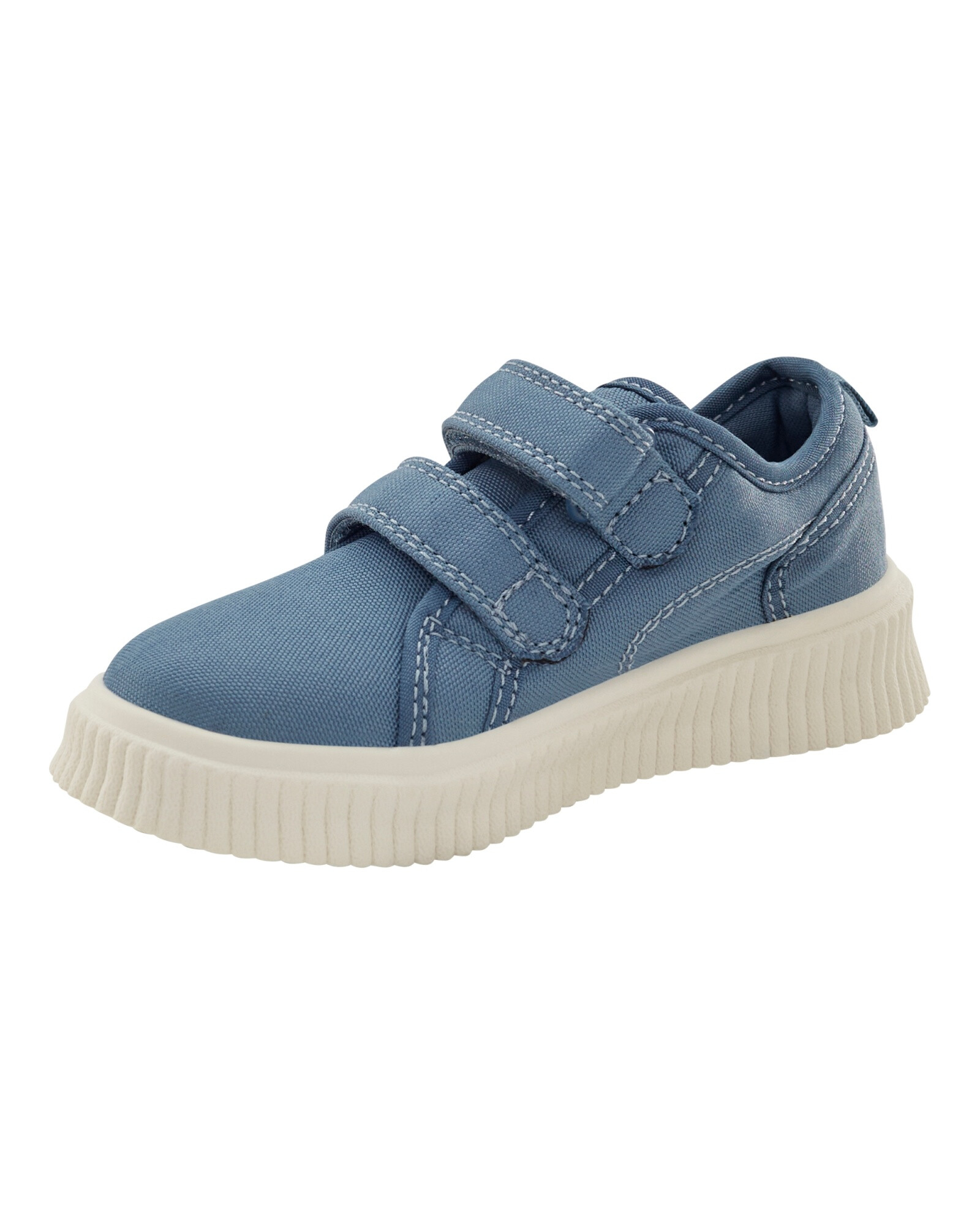 Zapatilla con velcro, azul Sin color