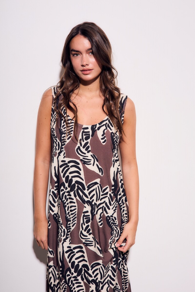 Vestido Cafe
