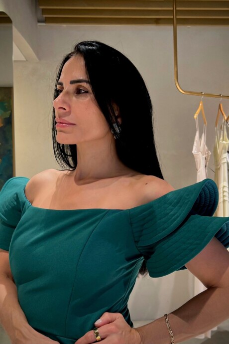 Vestido Diletta Verde