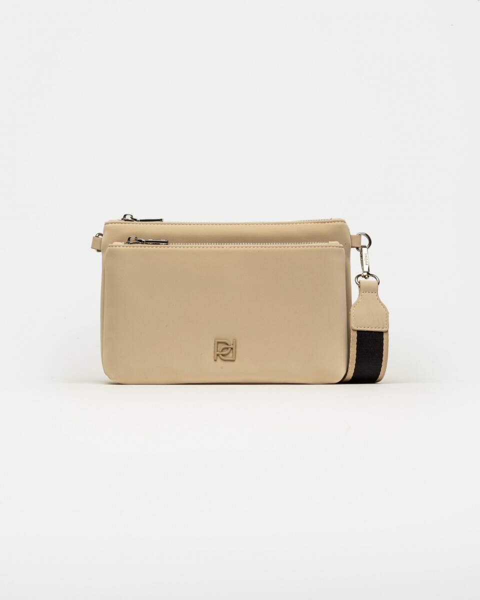 Bandolera Lily en gomato - Vison 