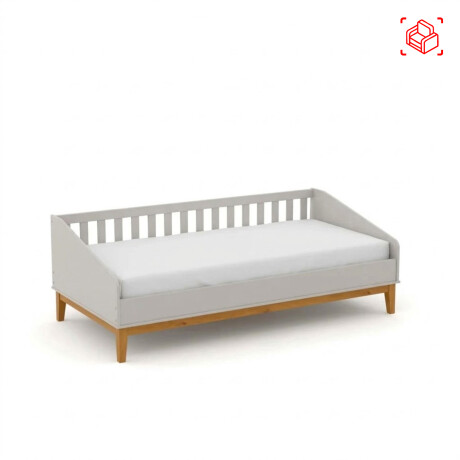CAMA MDF GRIS NEW FELICITAS KIDS