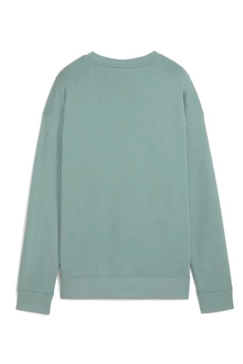 BUZO PUMA ML N1 LOGO RELAXED CREW Verde