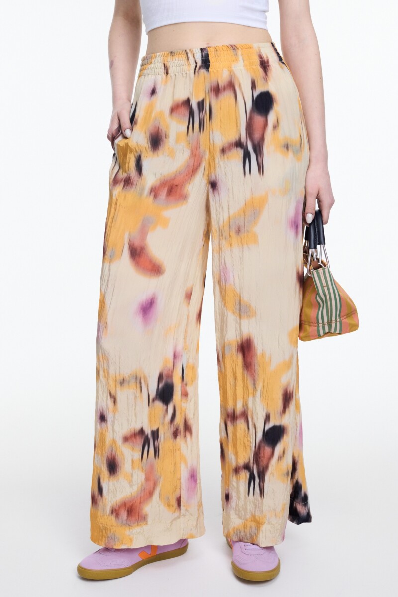 PANTALON ELASTICO Amarillo