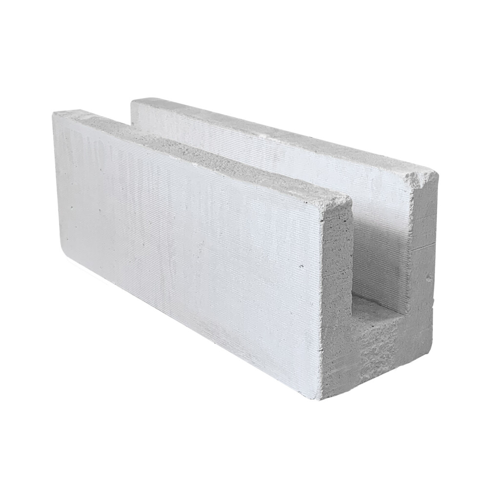 BLOQUE DE HORMIGON CELULAR U 20X30X60 CM CELUCOM Bloque De Hormigon Celular U 20x30x60 Cm Celucom