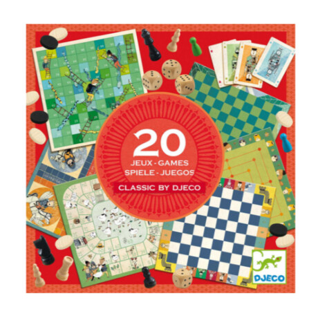 Juegos de Mesas Classic Dejco 20 juegos