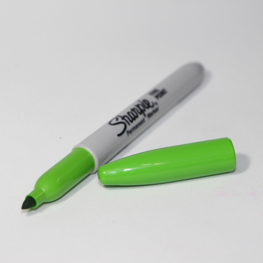 MARCADOR SHARPIE FINO VERDE