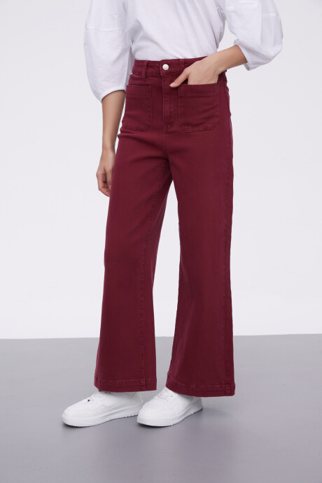 Pantalon Hayden Bordeaux