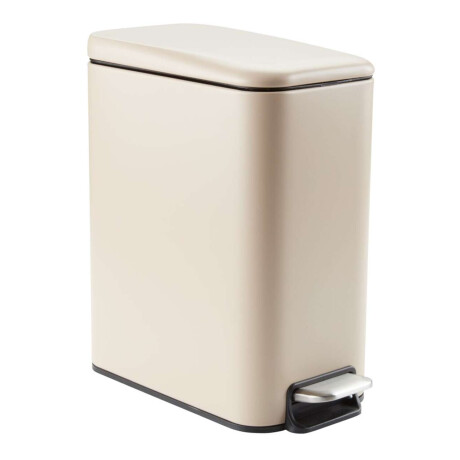 Papelera Pedal Ullatti 5L Cierre Suave Beige