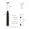Batidor Espumador De Leche Cafe Huevos Eléctrico Recargable Usb Batidor Espumador De Leche Cafe Huevos Eléctrico Recargable Usb