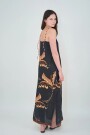 VESTIDO WILD FLOWER Negro