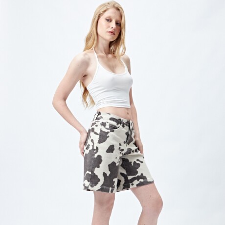 BERMUDA JERSEY Animal Print