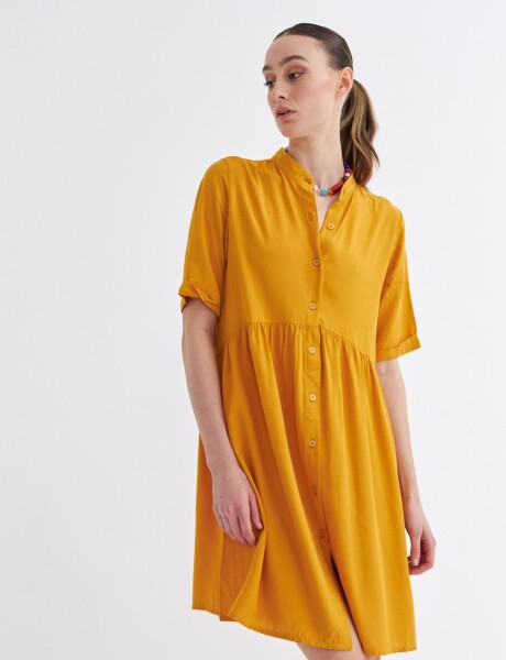 Vestido Marie Mostaza