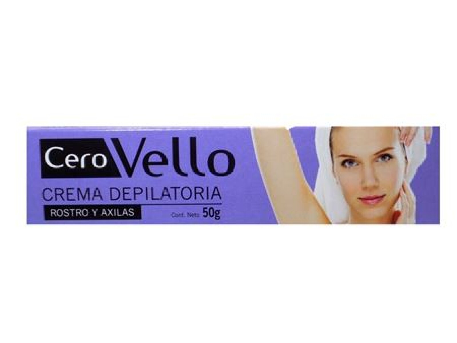 Cerovello Crema Depilatoria Rostro y Axilas 40 gr | Piel Lisa y Libre de Vello
