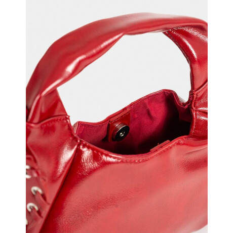 Bandolera Tachas Rojo Rojo Burdeaux