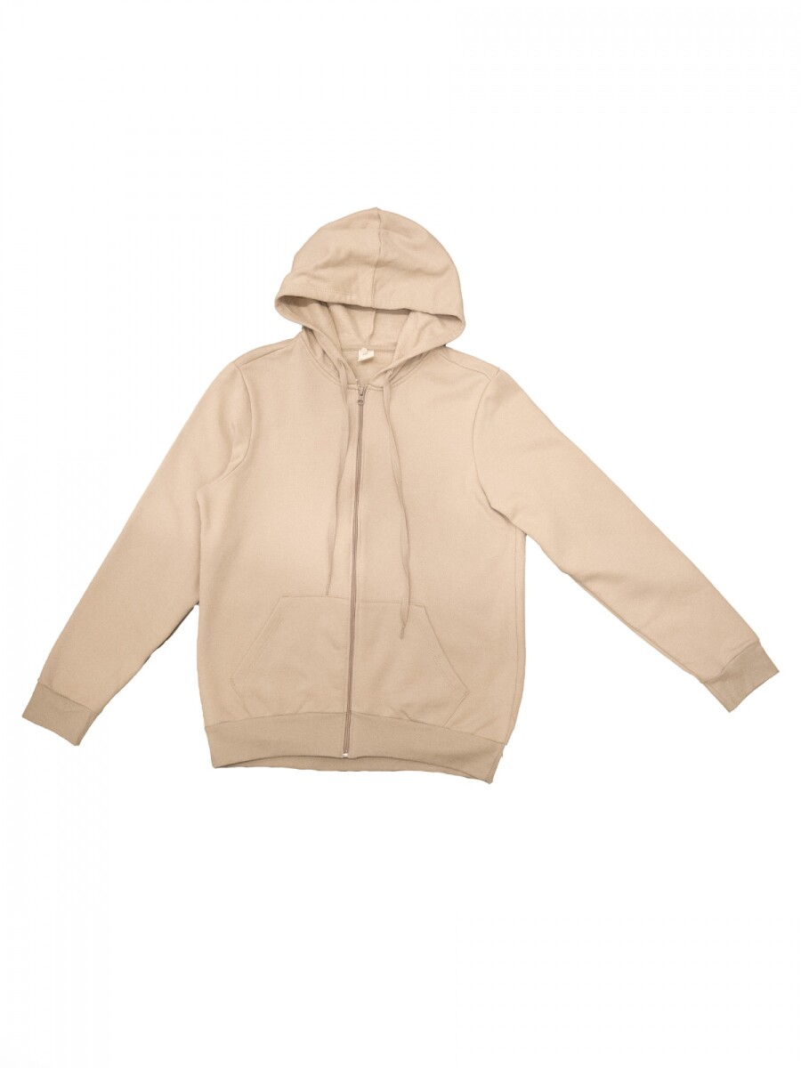 CAMPERA UNISSEX BÁSICA ADULTO - MARRÓN 