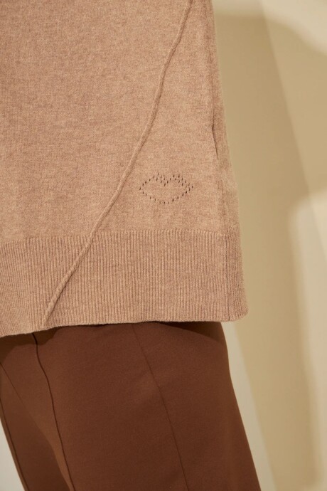 POLERA MALENA CAMEL