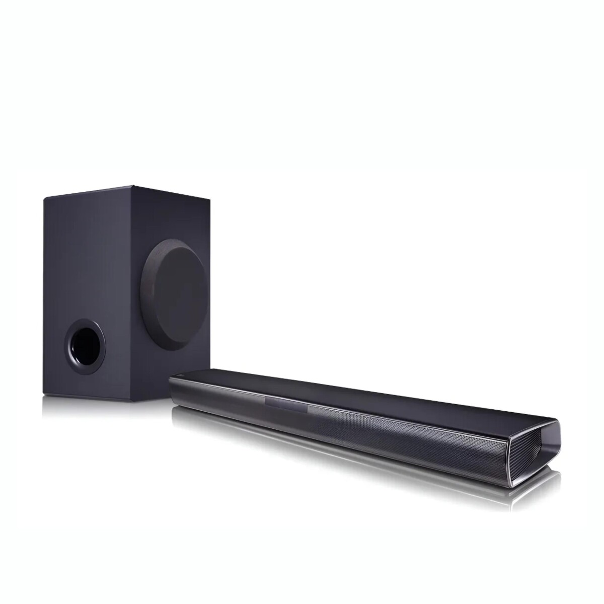 Barra de Sonido LG SQC1 160W Con Subwoofer Inalámbrico BT - Black 