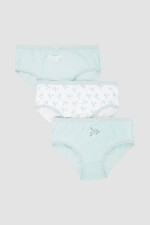 Pack x3 bombachas niña Celeste