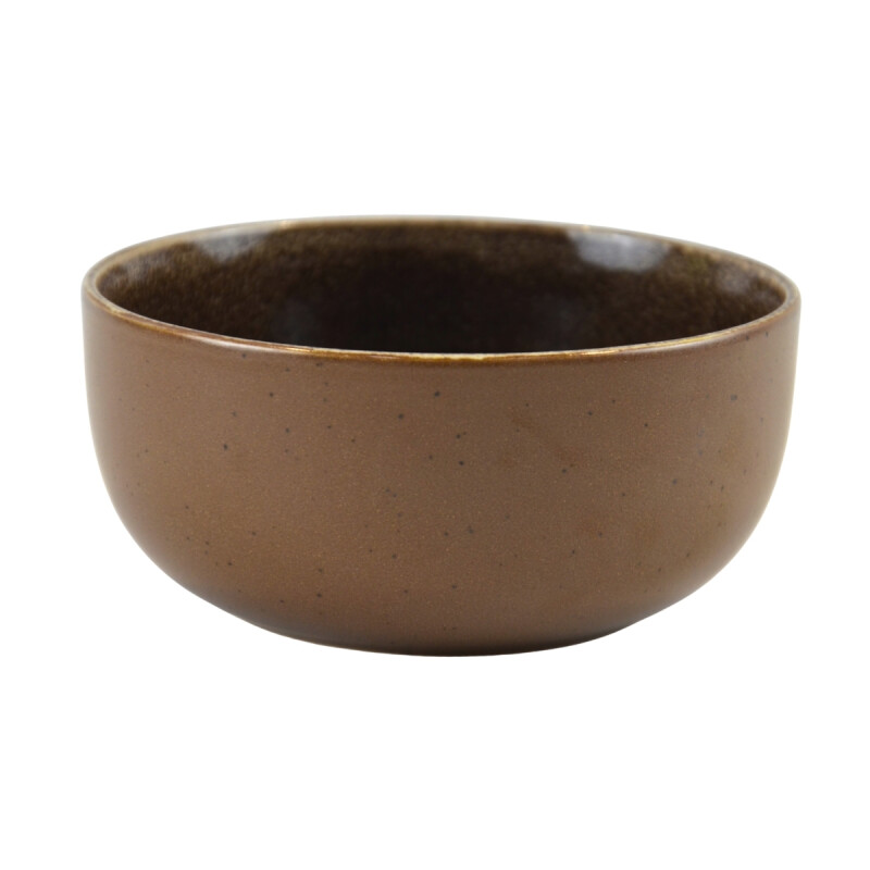 Bowl Bombe 15cm c/borde marrón MARRON