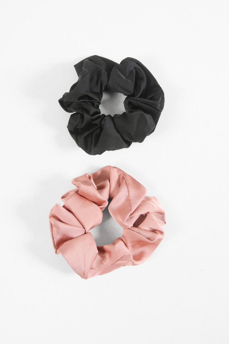 Set gomitas scrunchie soft multicolor