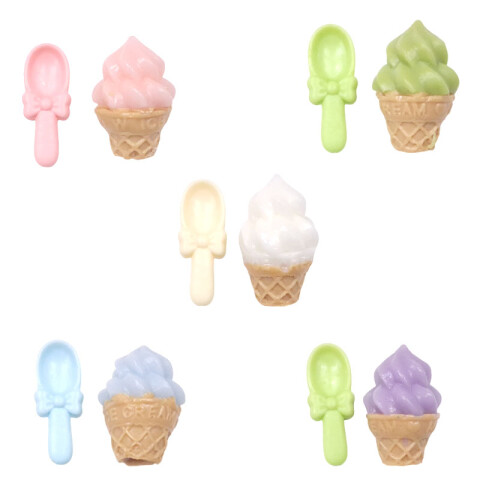 Squishy antiestrés helado con cucharita Squishy Antiestrés Helado Con Cucharita