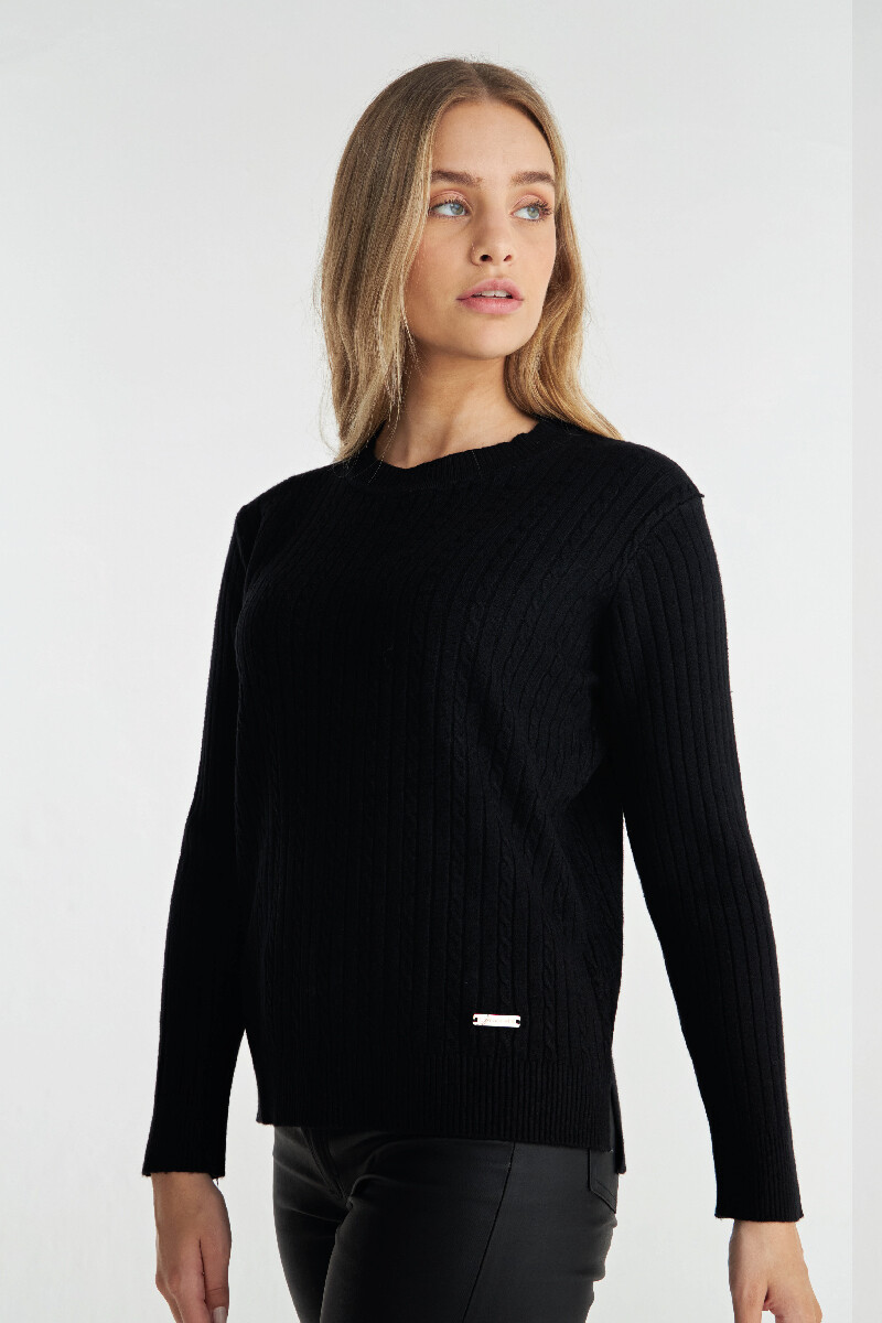 Sweater Persefone - Azabache 