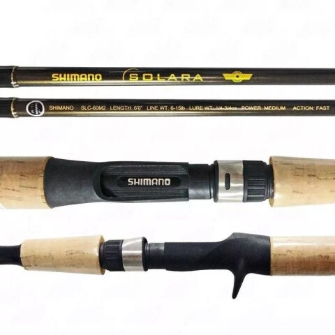 Caña Shimano Solara 1,98 Mts Rotativo Caña Shimano Solara 1,98 Mts Rotativo