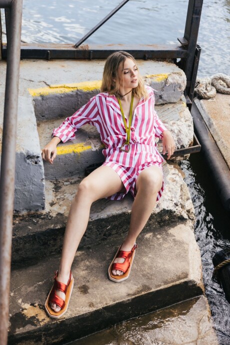 Stripes Shirt Rojo