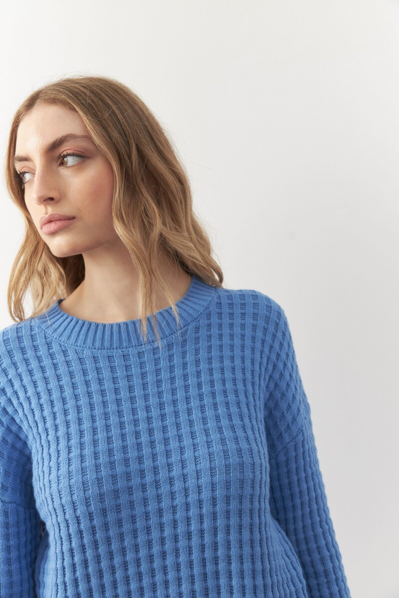 SWEATER SARA Azul Regata