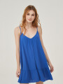 Vestido Asentzio Azul Electrico