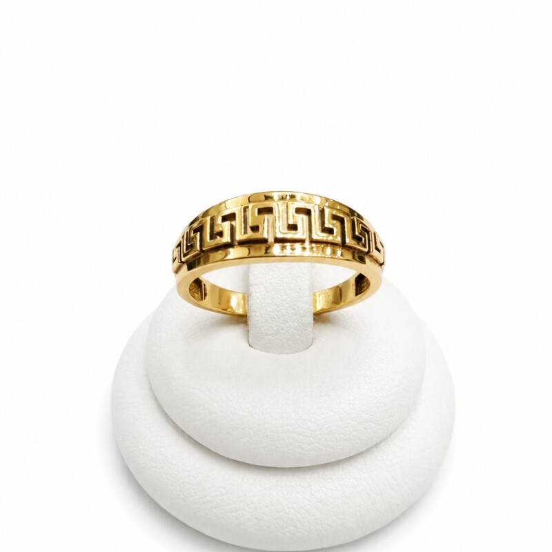 Anillo con guarda versacce calado en Oro Anillo con guarda versacce calado en Oro
