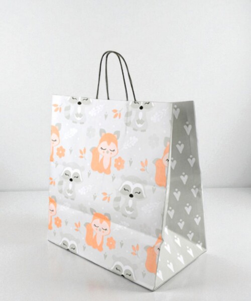 Bolsa fantasia luna 36x22x39 cm BABY