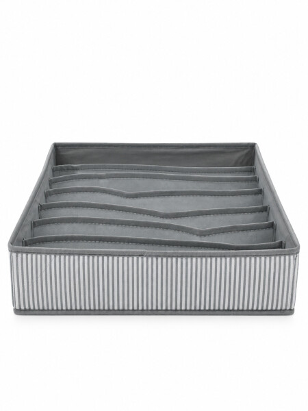 ORGANIZADOR DE ROPA INTERIOR 7 COMP. GRIS