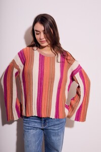 Sweater Rayado Lurex Multi
