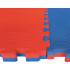 Piso Tatami X20 Goma Eva Encastrable 1x1m 2cm Gimnasio Niños Color Rojo Azul