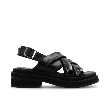 SANDALIAS VENET - CUERO LIBRIZZI NEGRO