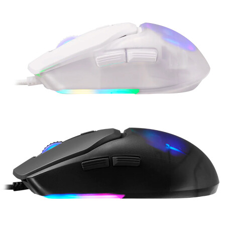 Mouse Gaming Marvo 12000dpi RGB Puños Intercambiables 001