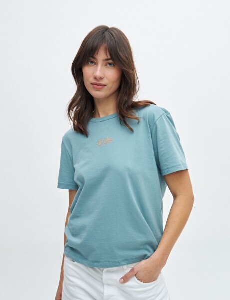 Remera básica Alaina Verde seco