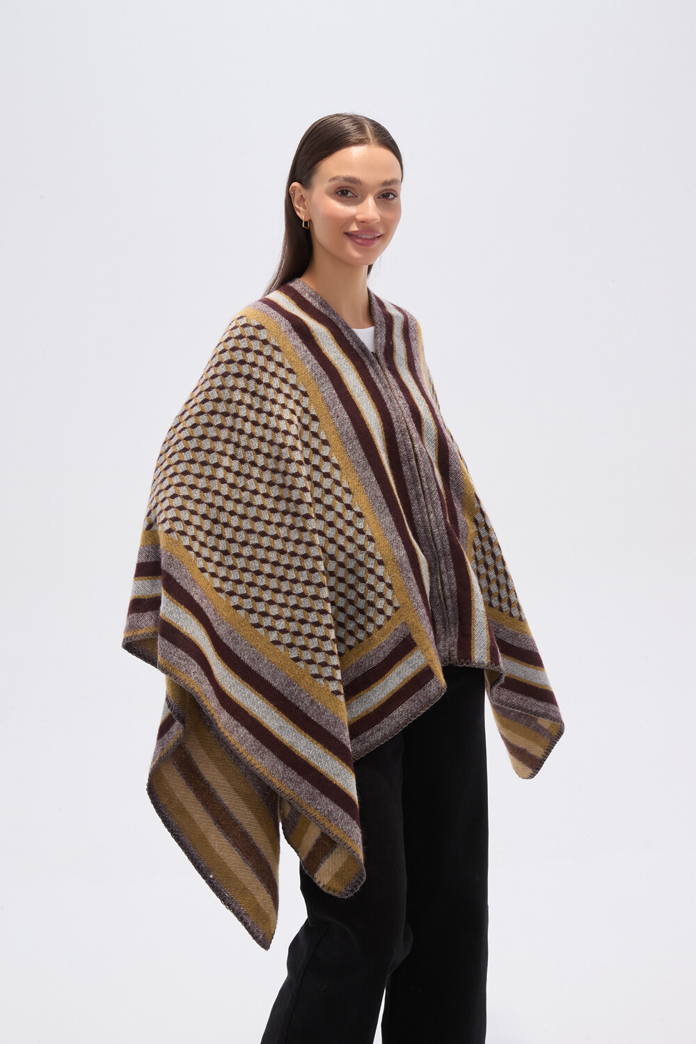 Poncho Nucilla Estampado 1