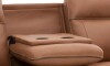 Sillón Recliner Apollo - 3 Cuerpos Marrón Marrón