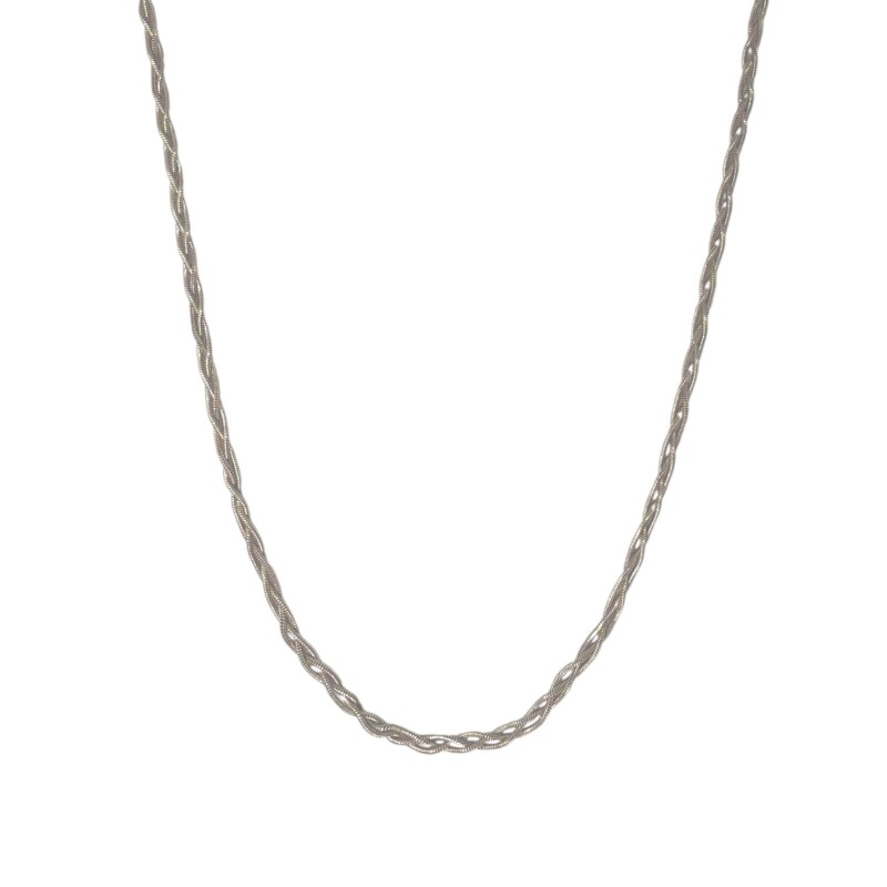 Cadena cordón cola de ratón trenzado - Plata 925 - Sin Piedra - CD3495 sinpiedra