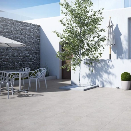 Porcelanato Gris Mate Antideslizante Rustico 60X60Cm Pisopared GAMAS DE GRIS