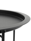 Mesa auxiliar RANDERUP Ø47 negro Mesa auxiliar RANDERUP Ø47 negro