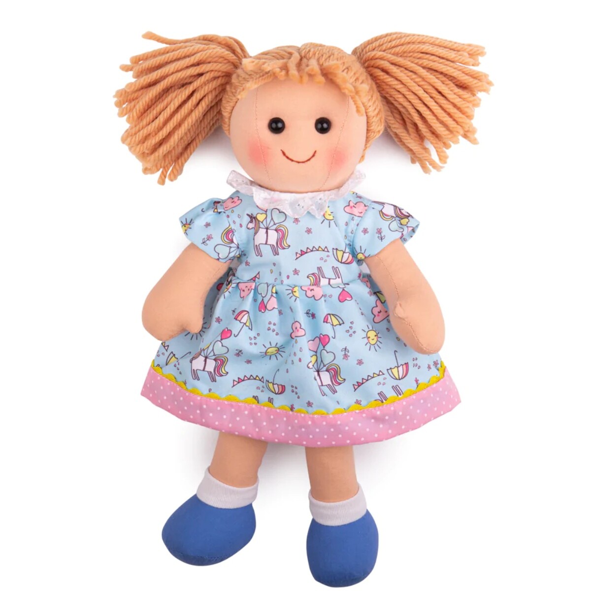 Muñeca de Trapo 34 cm Bigjigs - Olivia 